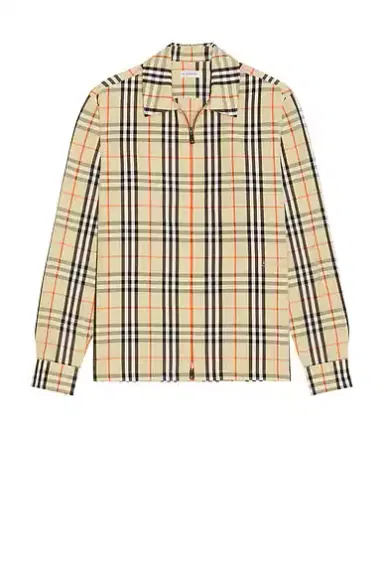 Burberry Ollie Zip Shirt | Thumbnail 5 Burberry Ollie Zip Shirt | Thumbnail 5