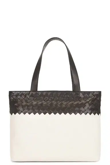 Bottega Veneta Small Zipped Tote Canvas Bonded Intr. 15 Avenue | Thumbnail 2 Bottega Veneta Small Zipped Tote Canvas Bonded Intr. 15 Avenue | Thumbnail 2