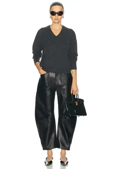 NILI LOTAN Shon Leather Pant | Thumbnail 5 NILI LOTAN Shon Leather Pant | Thumbnail 5