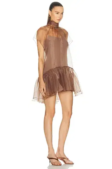 Simkhai Beaux Tiered Mini Dress | Thumbnail 2 Simkhai Beaux Tiered Mini Dress | Thumbnail 2
