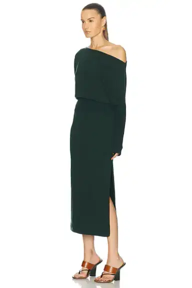 Simkhai Janese Off Shoulder Midi Dress | Thumbnail 3 Simkhai Janese Off Shoulder Midi Dress | Thumbnail 3