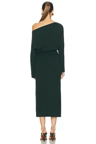 Simkhai Janese Off Shoulder Midi Dress | Thumbnail 4 Simkhai Janese Off Shoulder Midi Dress | Thumbnail 4