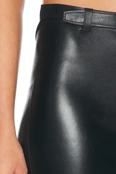 Alexander Wang Mid-Rise Belted Leather Short | Thumbnail 6 Alexander Wang Mid-Rise Belted Leather Short | Thumbnail 6