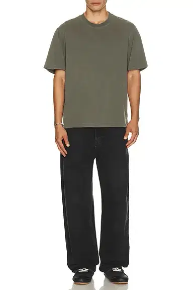 AGOLDE Asha Mock Neck Tee | Thumbnail 3 AGOLDE Asha Mock Neck Tee | Thumbnail 3