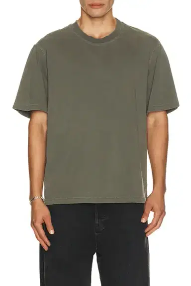 AGOLDE Asha Mock Neck Tee | Thumbnail 1 AGOLDE Asha Mock Neck Tee | Thumbnail 1