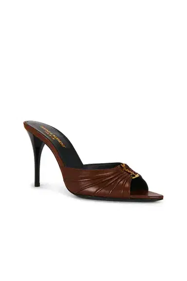 Saint Laurent Babylone Sandal Mule | Thumbnail 2 Saint Laurent Babylone Sandal Mule | Thumbnail 2