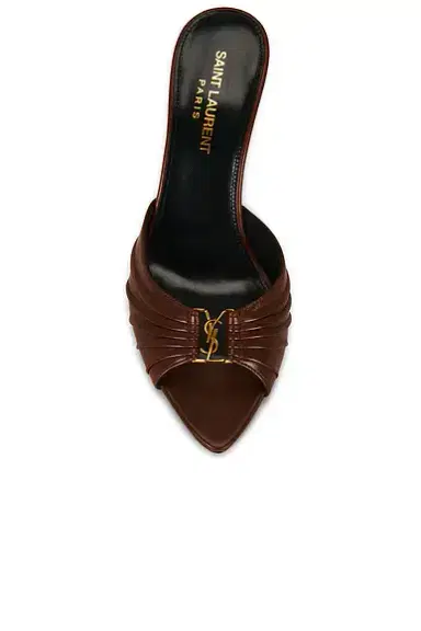 Saint Laurent Babylone Sandal Mule | Thumbnail 4 Saint Laurent Babylone Sandal Mule | Thumbnail 4