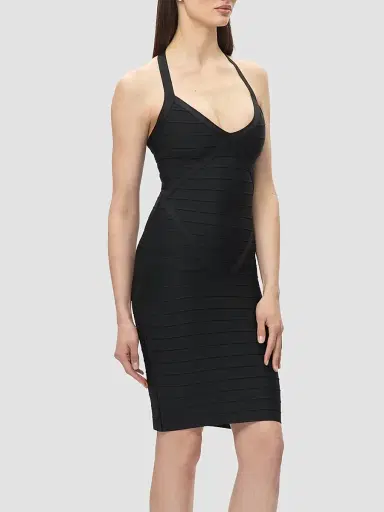 Hervé Léger Women's 40th Anniversary The Opening Night Knee-Length Dress - Black | Thumbnail 5 Hervé Léger Women's 40th Anniversary The Opening Night Knee-Length Dress - Black | Thumbnail 5