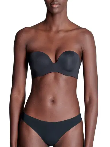 Simone Pérèle Women's Essential Plunge Microfiber Multi-Way Bra | Thumbnail 2 Simone Pérèle Women's Essential Plunge Microfiber Multi-Way Bra | Thumbnail 2