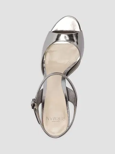 Alexandre Birman Women's Amy 90MM Leather Sandals - Grafite | Thumbnail 3 Alexandre Birman Women's Amy 90MM Leather Sandals - Grafite | Thumbnail 3