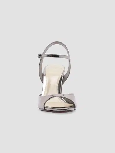 Alexandre Birman Women's Amy 90MM Leather Sandals - Grafite | Thumbnail 6 Alexandre Birman Women's Amy 90MM Leather Sandals - Grafite | Thumbnail 6