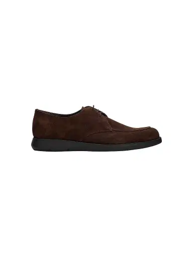 Church's Men's Salford Suede Derby Shoes - Brown | Thumbnail 1 Church's Men's Salford Suede Derby Shoes - Brown | Thumbnail 1