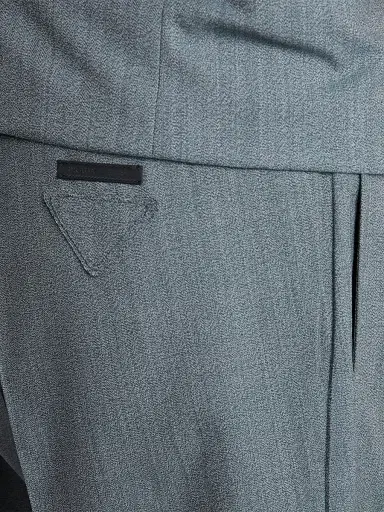 Prada Men's Wool Pants | Thumbnail 5 Prada Men's Wool Pants | Thumbnail 5