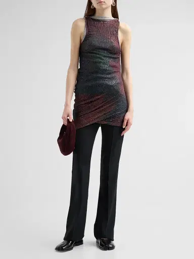 Maison Margiela Women's Sequins Draped Top | Thumbnail 2 Maison Margiela Women's Sequins Draped Top | Thumbnail 2