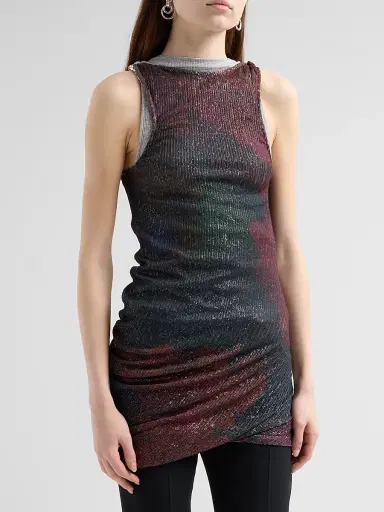 Maison Margiela Women's Sequins Draped Top | Thumbnail 4 Maison Margiela Women's Sequins Draped Top | Thumbnail 4