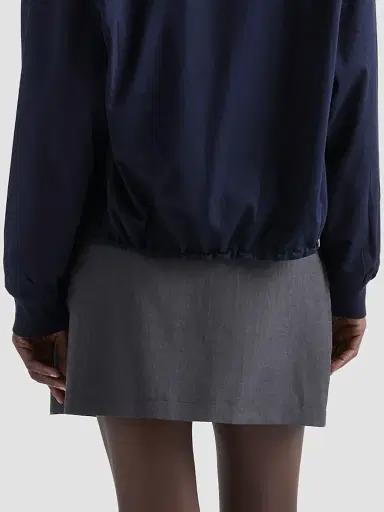 Prada Women's Light Mohair Mini Skirt - Grey | Thumbnail 5 Prada Women's Light Mohair Mini Skirt - Grey | Thumbnail 5