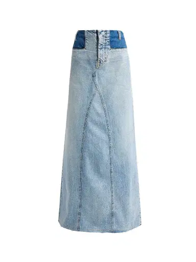 Maison Margiela Women's Waistless Denim Maxi Skirt | Thumbnail 1 Maison Margiela Women's Waistless Denim Maxi Skirt | Thumbnail 1