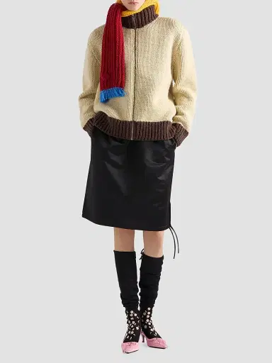 Prada Women's Satin Skirt | Thumbnail 2 Prada Women's Satin Skirt | Thumbnail 2