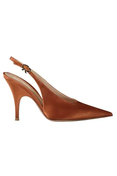 Gianvito Rossi Sofia Slingback 70 - Sedona | Thumbnail 1 Gianvito Rossi Sofia Slingback 70 - Sedona | Thumbnail 1