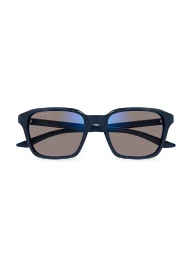 Gucci Men's Flag 52MM Square Sunglasses - Blue | Thumbnail 4 Gucci Men's Flag 52MM Square Sunglasses - Blue | Thumbnail 4