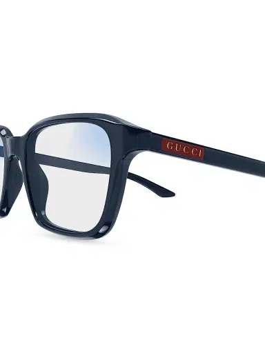 Gucci Men's Flag 52MM Square Sunglasses - Blue | Thumbnail 6 Gucci Men's Flag 52MM Square Sunglasses - Blue | Thumbnail 6