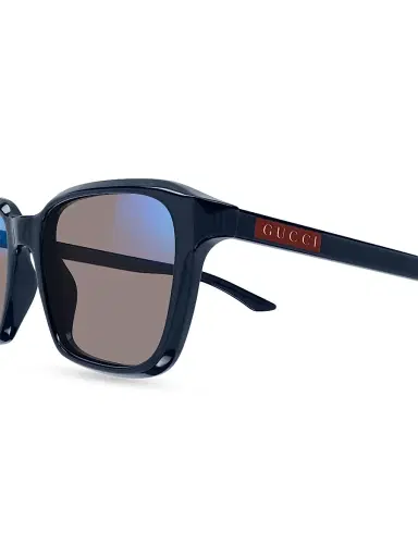Gucci Men's Flag 52MM Square Sunglasses - Blue | Thumbnail 7 Gucci Men's Flag 52MM Square Sunglasses - Blue | Thumbnail 7