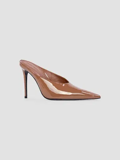 Black Suede Studio Women's Fallon 100MM Patent Pumps - Mousse Patent Leather - Size 11 | Thumbnail 2 Black Suede Studio Women's Fallon 100MM Patent Pumps - Mousse Patent Leather - Size 11 | Thumbnail 2