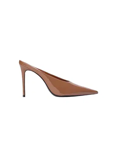 Black Suede Studio Women's Fallon 100MM Patent Pumps - Mousse Patent Leather - Size 11 | Thumbnail 1 Black Suede Studio Women's Fallon 100MM Patent Pumps - Mousse Patent Leather - Size 11 | Thumbnail 1