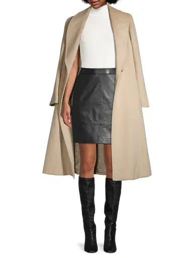 Sofia Cashmere Women's Natural Camelhair Princess Coat - Beige - Size 8 | Thumbnail 2 Sofia Cashmere Women's Natural Camelhair Princess Coat - Beige - Size 8 | Thumbnail 2