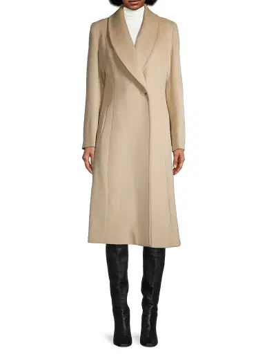 Sofia Cashmere Women's Natural Camelhair Princess Coat - Beige - Size 8 | Thumbnail 3 Sofia Cashmere Women's Natural Camelhair Princess Coat - Beige - Size 8 | Thumbnail 3