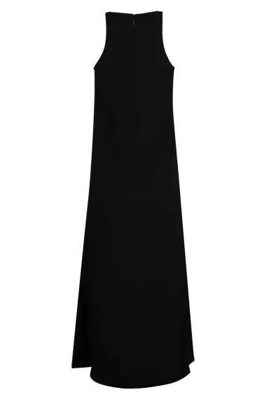 TOTEME Sleeveless Scoop Neck Sable Dress | Thumbnail 2 TOTEME Sleeveless Scoop Neck Sable Dress | Thumbnail 2
