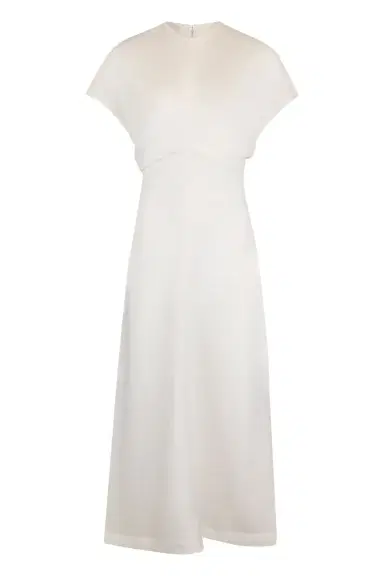 TOTEME Short Sleeve Slouch Waist Dress | Thumbnail 1 TOTEME Short Sleeve Slouch Waist Dress | Thumbnail 1