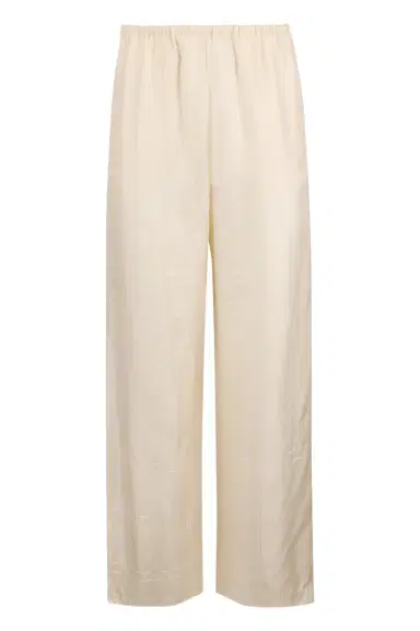 TOTEME Monogram PJ Bottoms | Thumbnail 1 TOTEME Monogram PJ Bottoms | Thumbnail 1