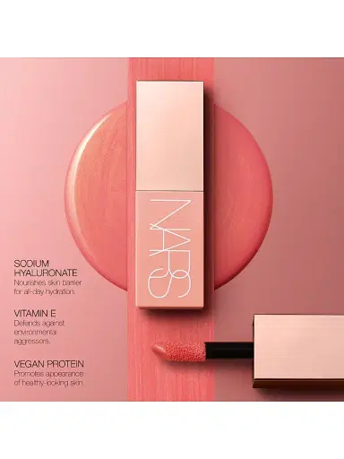 NARS Women's Afterglow Liquid Blush - Wanderlust | Thumbnail 5 NARS Women's Afterglow Liquid Blush - Wanderlust | Thumbnail 5