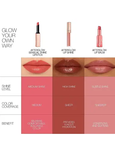 NARS Women's Afterglow Lip Shine | Thumbnail 9 NARS Women's Afterglow Lip Shine | Thumbnail 9