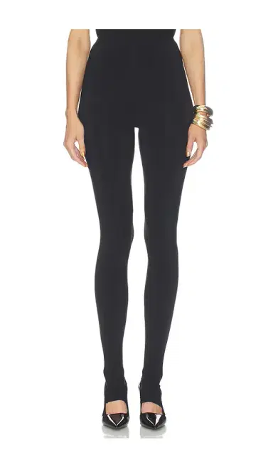 Norma Kamali Legging With Footie Without Waistband | Thumbnail 2 Norma Kamali Legging With Footie Without Waistband | Thumbnail 2