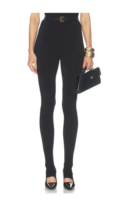 Norma Kamali Legging With Footie Without Waistband | Thumbnail 1 Norma Kamali Legging With Footie Without Waistband | Thumbnail 1