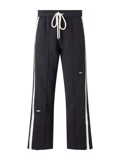 Nahmias Repaired Wide-Leg Cotton-Jersey Drawstring Sweatpants - Men | Thumbnail 1 Nahmias Repaired Wide-Leg Cotton-Jersey Drawstring Sweatpants - Men | Thumbnail 1