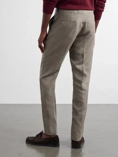 Orlebar Brown Griffon Straight-Leg Linen Trousers - Men | Thumbnail 4 Orlebar Brown Griffon Straight-Leg Linen Trousers - Men | Thumbnail 4