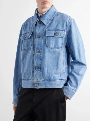 Thom Browne Denim Jacket - Men | Thumbnail 3 Thom Browne Denim Jacket - Men | Thumbnail 3