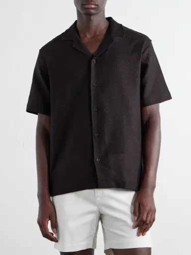 Orlebar Brown Maitan Camp-Collar Cotton Shirt - Men | Thumbnail 3 Orlebar Brown Maitan Camp-Collar Cotton Shirt - Men | Thumbnail 3