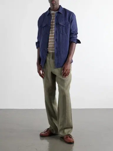 Orlebar Brown Colburn Linen Shirt - Men | Thumbnail 2 Orlebar Brown Colburn Linen Shirt - Men | Thumbnail 2