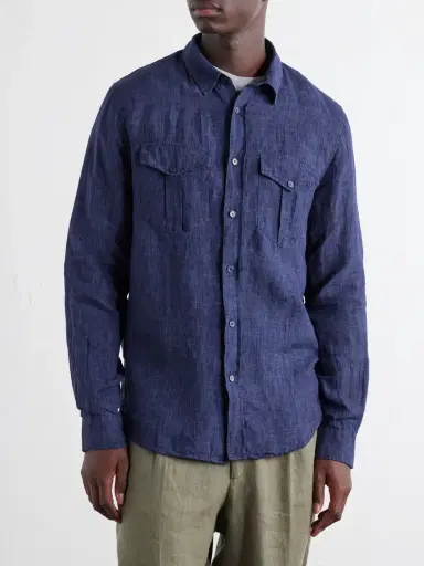 Orlebar Brown Colburn Linen Shirt - Men | Thumbnail 3 Orlebar Brown Colburn Linen Shirt - Men | Thumbnail 3