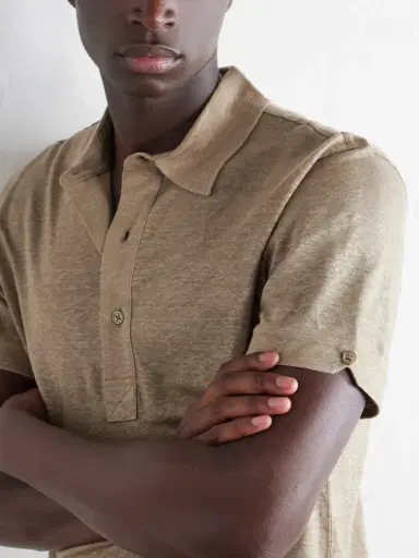 Orlebar Brown Sebastian Linen-Jersey Polo Shirt - Men | Thumbnail 5 Orlebar Brown Sebastian Linen-Jersey Polo Shirt - Men | Thumbnail 5