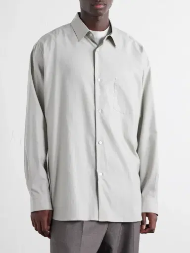 ssstein Cotton-Satin Shirt - Men | Thumbnail 3 ssstein Cotton-Satin Shirt - Men | Thumbnail 3