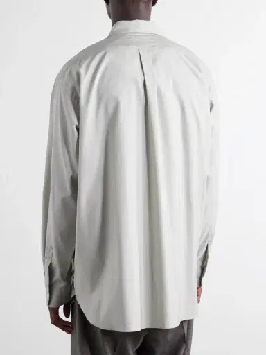 ssstein Cotton-Satin Shirt - Men | Thumbnail 4 ssstein Cotton-Satin Shirt - Men | Thumbnail 4