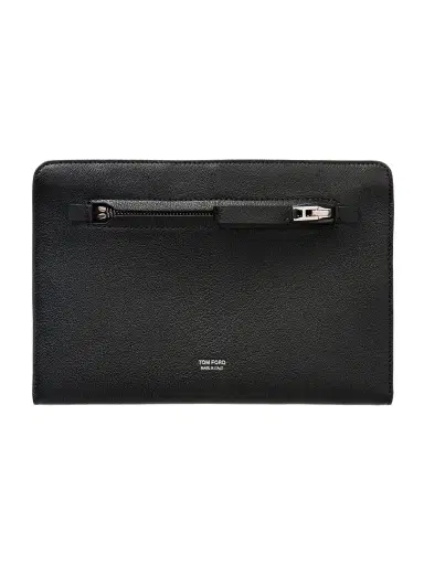 Tom Ford Victor Full-Grain Leather Pouch - Men | Thumbnail 1 Tom Ford Victor Full-Grain Leather Pouch - Men | Thumbnail 1