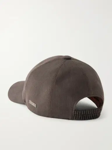 Zegna Oasi Logo-embellished Linen Cap - Men | Thumbnail 4 Zegna Oasi Logo-embellished Linen Cap - Men | Thumbnail 4