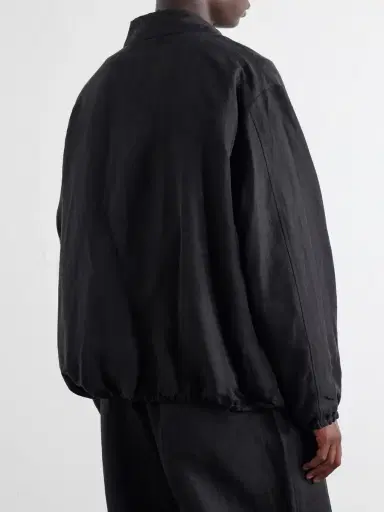 ssstein Linen and Silk-Blend Satin Blouson Jacket - Men | Thumbnail 4 ssstein Linen and Silk-Blend Satin Blouson Jacket - Men | Thumbnail 4