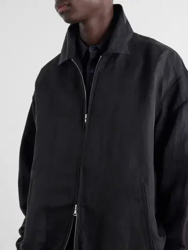 ssstein Linen and Silk-Blend Satin Blouson Jacket - Men | Thumbnail 5 ssstein Linen and Silk-Blend Satin Blouson Jacket - Men | Thumbnail 5
